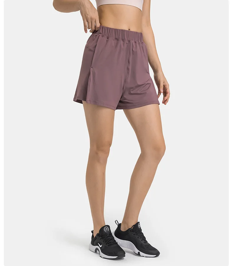 Gym Womens Clothing Shorts Leggings Outdoor Jogging Tennis YOGA Wear High Waist Women's Shorts Sports and Leisure Sportswear - Image 4