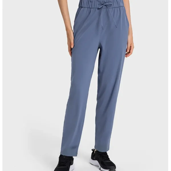 Somatic YOGA Wear women's Pants Gym Leggings Outdoor Jogging Yoga Fitness Tights Sport Workout High Waist Multiple Pockets Sweatpants Trousers