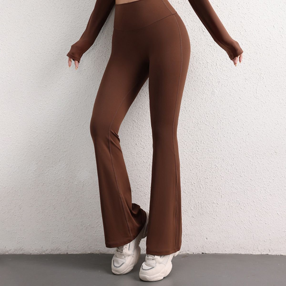 Women's Yoga Pants Bootcut Pants Butt Lifting High Waisted Pants With Pocket Sports Fitness Gym Outerwear - Image 3