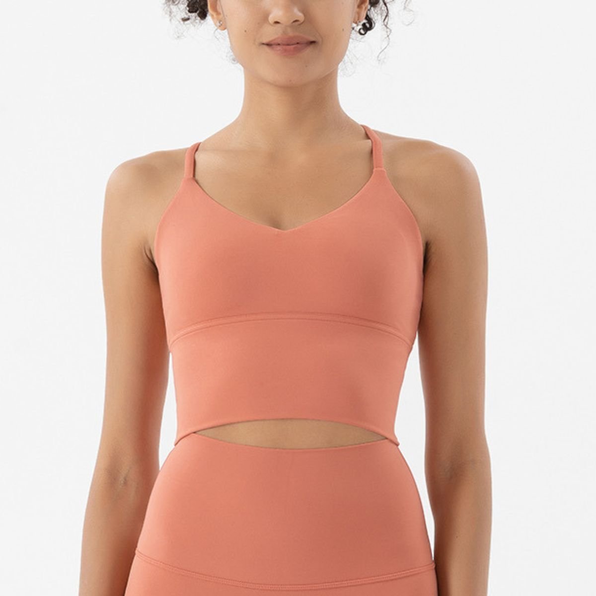 Sexy Camisole Yoga Vest Push Up Comfort Soft Fitness Sleeveless Underwear BodiBra - Image 3