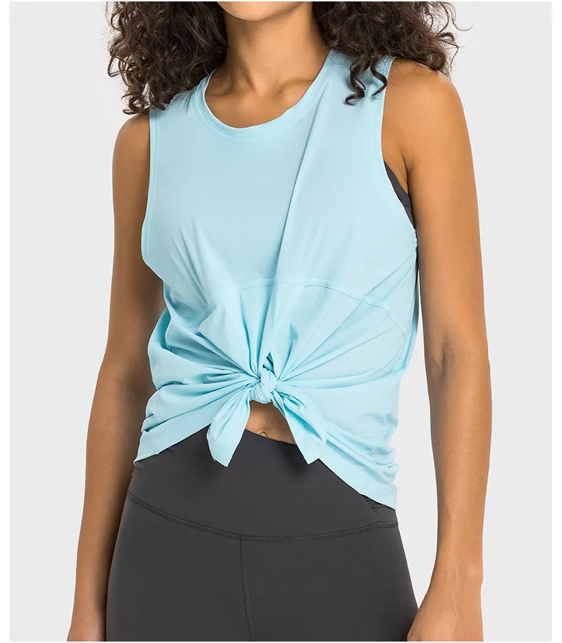 Somatic YOGA Wear womens Clothing Gym Yoga Wear Tank Top Electric Bike Outdoor Jogging Women'S Gym Workout Clothing Yoga Sport Vest Pulovers - Image 3