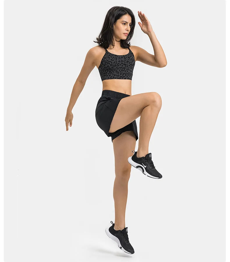 Gym Womens Clothing Shorts Leggings Outdoor Jogging Tennis YOGA Wear High Waist Women's Shorts Sports and Leisure Sportswear - Image 6