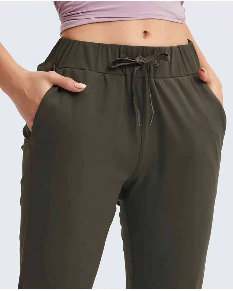 Somatic YOGA Wear Top Women Leggings Gym Women's Pants Yoga Sport Tights High Waist Loose Straight Tube Leisure Elasticity Women's Tracksuit - Image 6