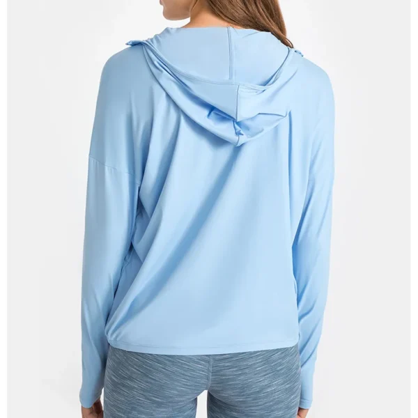 Somatic YOGA Wear Women's Spring Jacket Breathable Quick Dry Yoga Gym Fitness Sport Top Outdoor Mountaineering Sun Protection Clothing Coat