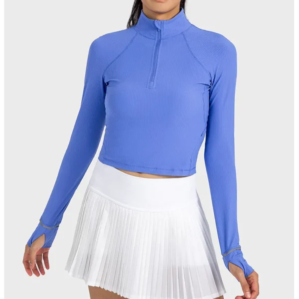 Somatic YOGA Wear womens Clothing Gym Top Yoga Sport Outdoor Casual Jogging Crop Top Sportswear Women's Sports Jacket Long Sleeve Sweatshirts